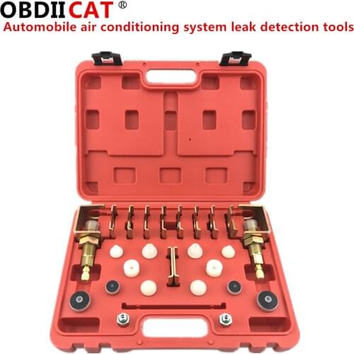 OBDIICAT Automobile Air Conditioning System Leak Detection Tools Air Conditioning Refrigerant Pipeline