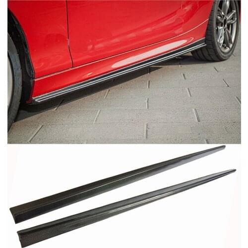 Carbon fiber Side skirts Fit For BMW F22 2-Series M-Sport M235i