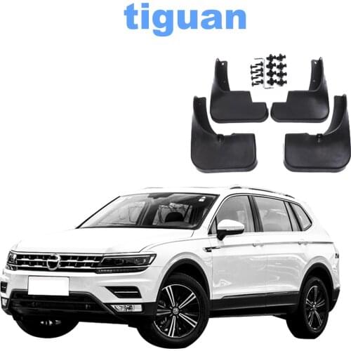 Lsrtw2017 Abs Car Wheel Mudguard Mud Guard Fender for Volkswagen Tiguan Vw 2017 2018 2019 2020 Accessories Auto