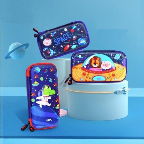 Pencil Case Boy Pupils Childrens Pencil Case Cute Stationery Case Junior High School Students Dinosaur Medium Stationery Case