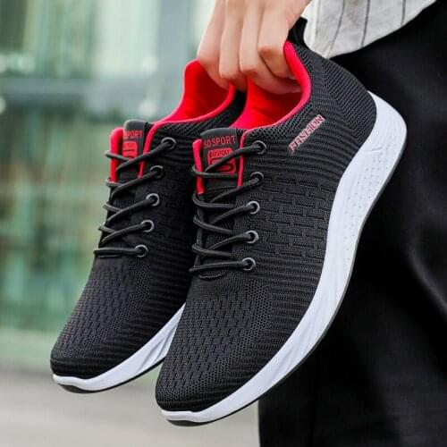 Hot Sale Light Man Running Shoes Comfortable Breathable Mens Sneaker Casual Antiskid and Wear-resistant Jogging Men Sport Shoes