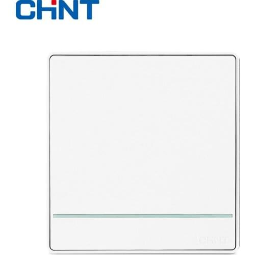 CHINT Electric Double Light Switch Wall Switch NEW2D Panel Switch One Gang Two Way 16A