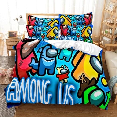 Bedding set duvet cover set 3d bedding digital printing bed linen queen size bedding set fashion design