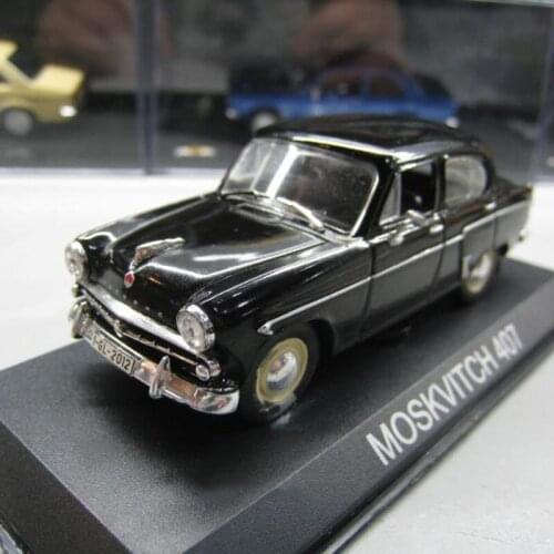 Diecast 1/43 Russia MOSKVITCH 407 Taxi Alloy Car Van Model Static Shows Classic Soviet Union Toys for Kids Children Gifts