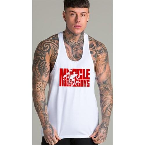 Gyms Tank Tops Men Casual Brand Fashion Cotton Muscle Undershirt Clothing Bodybuilding Vest Fitness Singlets Sleeveless Shirt
