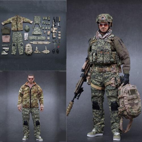 Pre-sale Soosootoys SST028 1/6 Scale Full Set The King of Poker Male Solider Head Body Clothes Weapon Action Figure Model