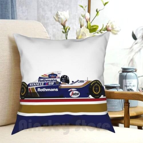 Damon Hill-Williams Fw16B Late Season With Rothmans Colours Pillow Case Printed Home Soft DIY Pillow cover Damon Salvatore