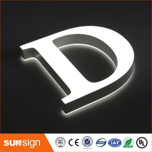 Custom illuminated sign letters neon store signs custom sign lettering