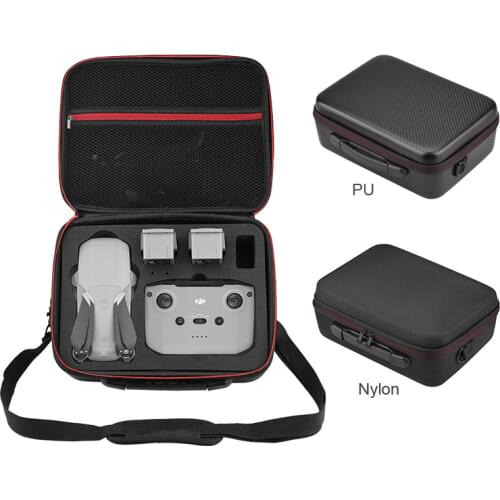 Nylon PU Storage Bag Carrying Case for DJI Mavic Air 2/2S Handbag Protection Box Portable Package Accessories