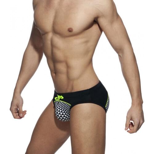 New Hot Sexy Mens Swimsuit Push-Up Swimwear Briefs Male Sexy Swimming trunks Shorts Men Surf Board Beach Surfing Swim Suit