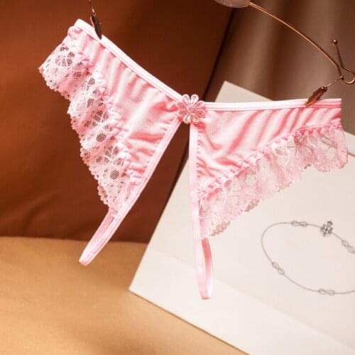 Sexy Low Waist G-String Women Butterfly Wings Split Thong Fashion Underwear Panties Hot Hot