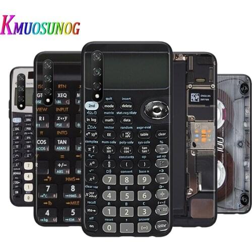 Classical Calculator Video Tape For Huawei Y9S Y6S Y8S Y9A Y7A Y8P Y7P Y5P Y6P Y7 Y6 Y5 Pro Prime 2020 2019 Silicone Phone Case