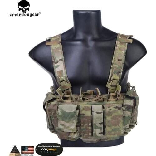 EMERSON GEAR MF Style UW IV Chest Rig Adjusted Hungting Tactical Vest Airsoft Paintball Combat Military Vest Chest Rig EM7329