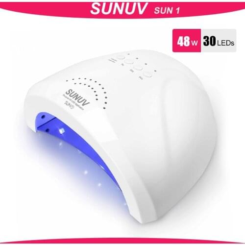SUNUV SUNone 48W UV Lamp Gel Nail Dryer LED UV Light for Nails Machine Nail Curing Lamp for Gel Polish Nail Art Tools