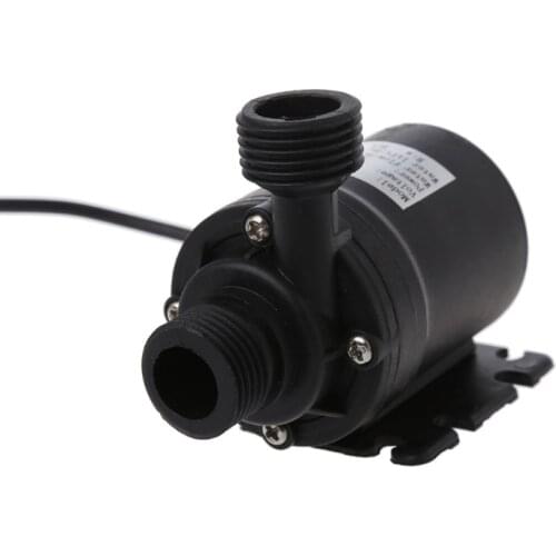 ZYW680 750L/h Water Pump High Performance Low Noise G1 / 4 " Inlet and Outlet 12V 5 Meter