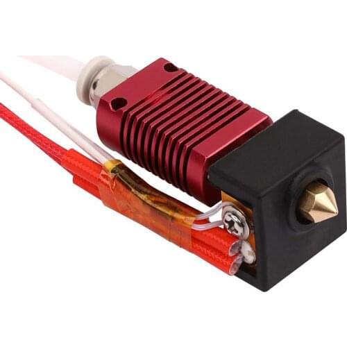 1set 3D Printer Parts CR10 Hotend Extruder kit 12V/24V for Ender-3 CR10 Printer 1.75mm 0.4mm Nozzle Aluminum Heated Block parts