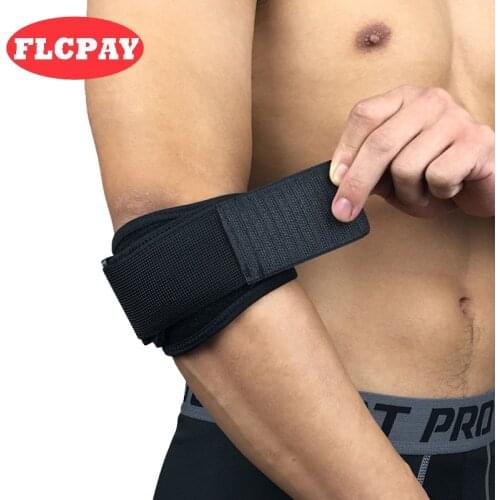 1PCS Adjustable Badminton Tennis Weightlifting Elbow Support Golfers Strap Elbow Pads Lateral Pain Syndrome Epicondylitis Brace