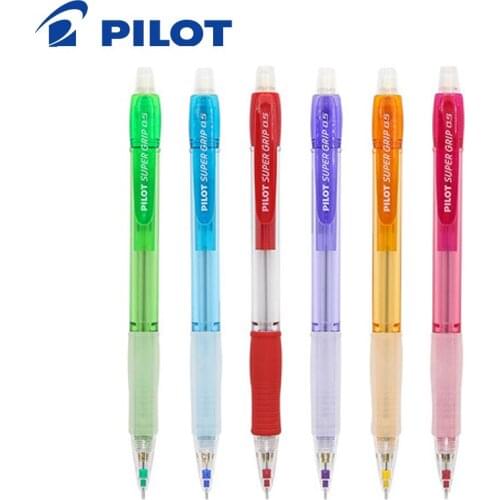 5 Pieces PILOT Color Pencils Mechanical Pencil 0.5mm H-185N Activities Pencil Telescopic Pen Mouth