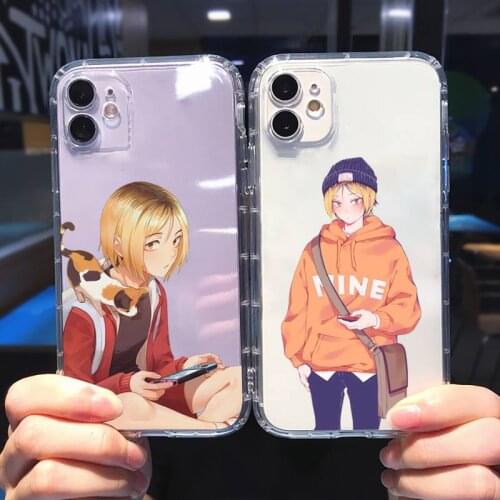 Kenma Kozume of Haikyuu Phone Case Transparent soft For iphone 5 5s 5c se 6 6s 7 8 11 12 plus mini x xs xr pro max