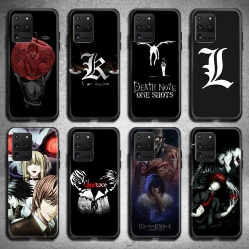 HOTCASHOP Anime Manga Death Note Ryuk Phone Case for Samsung S20 plus Ultra S6 S7 edge S8 S9 plus S10 5G lite 2020