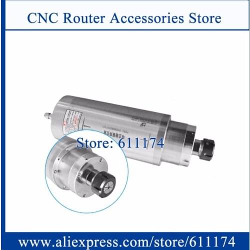 Permanent Torque CNC Milling spindle motor 11KW ER32 Water Cooled spindle Motor 15000rpm 4 Bearing metal stone spindle motor