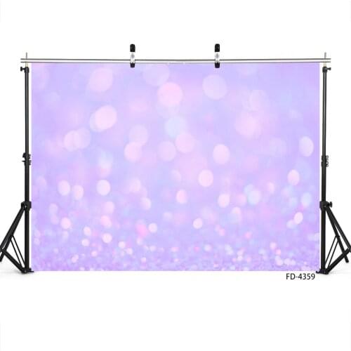 Gradient Flare Glitter Bokeh Photographic Background Vinyl Cloth Backdrop for Children Baby Shower Prom Photophone Photo Studio