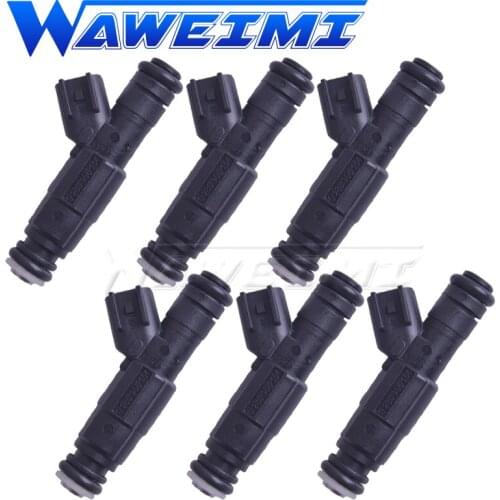 WAWEIMI 6 Pieces Fuel Injector Valve OE 0280156154 For Ford For Mazda Good Quality Car Accessories