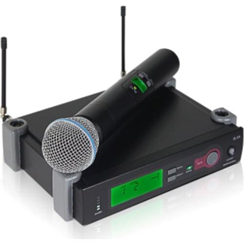 High Quality Single Handheld Wireless Microphone Karaoke UHF Vocal Microphone SLX24/Beta58 SLX4 SLX2 Microfone System with 6 pin