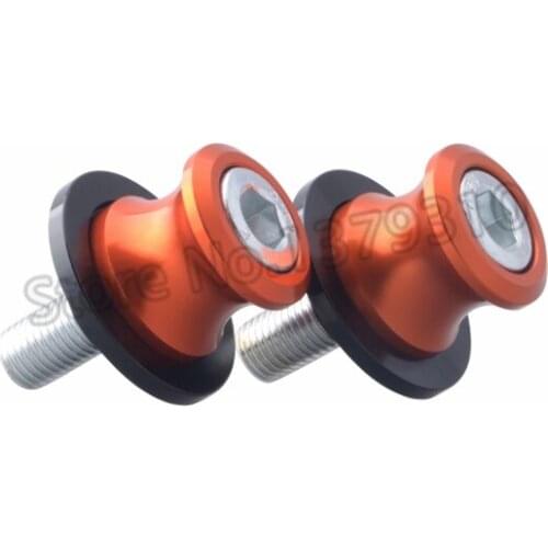 Motorcycle 10mm Swingarm Spools Stand Screws Slider KAWASAKI Ninja ZX6R ZX7R ZX9R ZX10R ZX12R ZX14R Z1000 Z75 ZZR600 ZRX1100