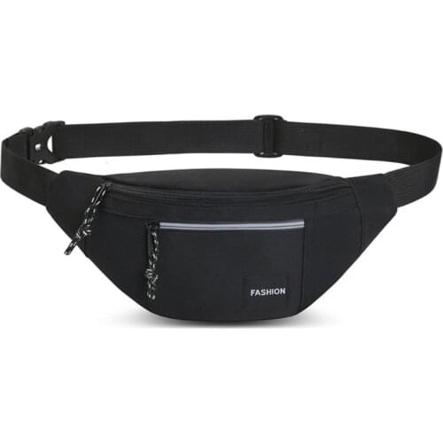 Men Chest Bag Waist Fanny Pack Belt Pouch Travel Hip Bum Shoulder Bags Purse X5XA