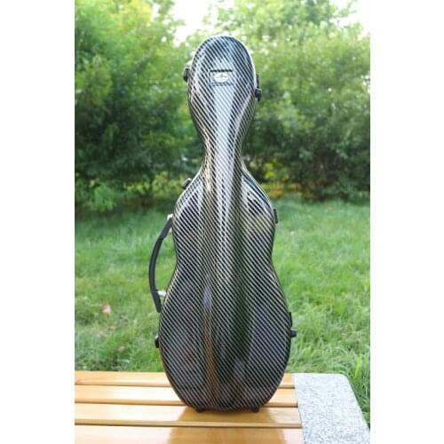 New black color 4/4 Violin case Glass Fiber Soft Imitate Leather Pink White Black #GF 188