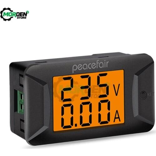 PZEM-028 AC 40-400V 100A /0-100A/400V Digital Multimeter Voltage Current Power Meter Electrical Instrument Power Factor Meter