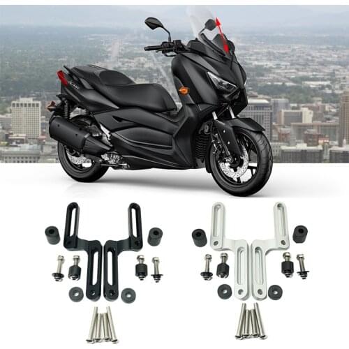 X-MAX 300 Windscreen Adjusters Motorcycle CNC Windshield Bracket fits For YAMAHA XMAX 300 XMAX300 2015 2016 2017 2018 2019