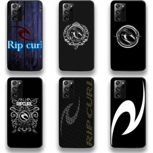 Luxury Surfing Brand Rip Curl Phone Case For Samsung Galaxy Note20 ultra 7 8 9 10 Plus lite M51 M21 M31S J8 2018 Prime
