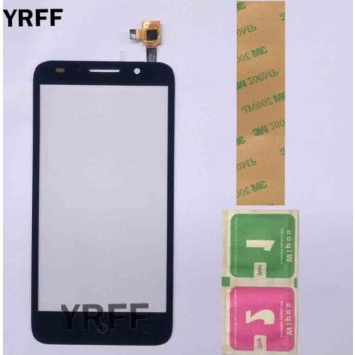 Touch Screen For Alcatel One Touch Pop 3 OT5015 5015 5015A 5015D 5015E 5015X Touch Glass Sensor Digitizer Panel 3M Glue Wipes