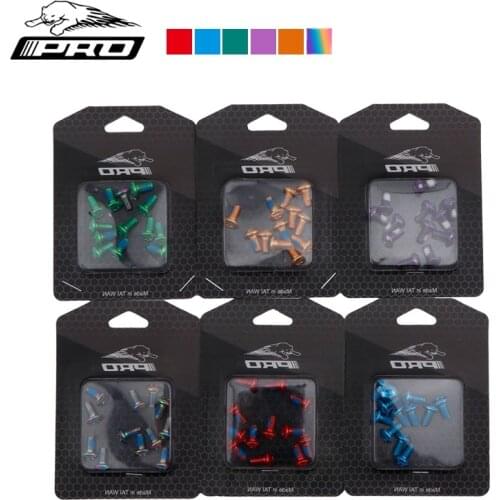 IIIPRO Bicycle Disc Brake Screws Alloy Steel Torx T25 M5x11.5mm Fixing Bolts For Iamok Mountain Bike 12 Pcs