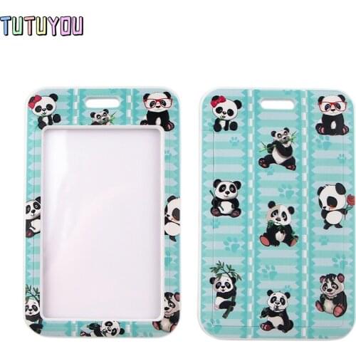 1pcs PC2756 Animal Panda Neck Strap Lanyard For Keys ID Card Gym Phone Straps USB Badge Holder DIY Hang Rope Lariat Lanyard