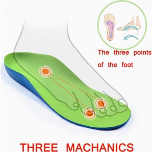 100pairs Kids Children EVA Orthopedic Insoles For Children Shoes Flat Foot Arch Support Orthotic Pads Correction new