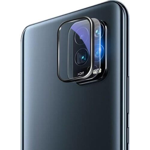 2in 1 Metal Protective Ring + Temper glass For Xiaomi Redmi 10x pro 5G Camera Tempered Glass Screen Protector xiaomi 10 lite