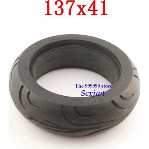 Free Shipping Good Reputation 137x41 Rubber Solid Tire with Grooves for Hoverboard Self Balancing Electric Scooter