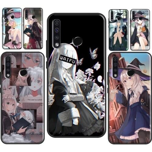 Elaina Majo No Tabitabi Anime Case For Huawei Honor 8X 9X 10X 10 Lite 10i 7A 7C 4C 6C Pro 8A 9A 7S 8S 20 Pro Back Cover