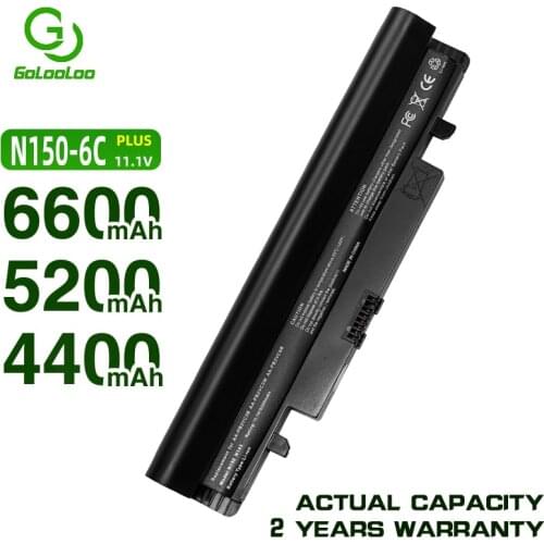 Golooloo AA-PB2VC6B AA-PL2VC6W Laptop Battery For Samsung N143 N143P N145 N145P N148 N148P N150 N250 N250P N260 N260P Plus