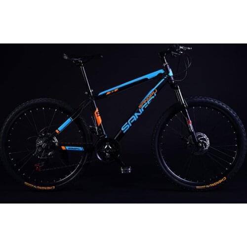 Mountain Bike 26 Inch 21 24 27 Speed Shift Double Disc Brake Shock Absorber Adult Student Bicycle 2019 New