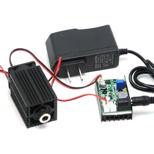 850nm 1W 1000mW Dot Infrared Laser Module IR Diode Long-Time Work w/12V Adapter