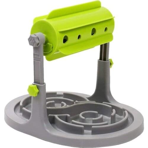 Dog Cat IQ Interactive Food Puzzle Toy Dogs Treat Boredom Dispensing Slow Feeder Anxiety Train Smart Feeder