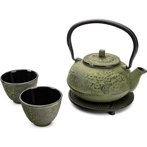 Chinese dragon 6 pieces teapot luxurious teapot set