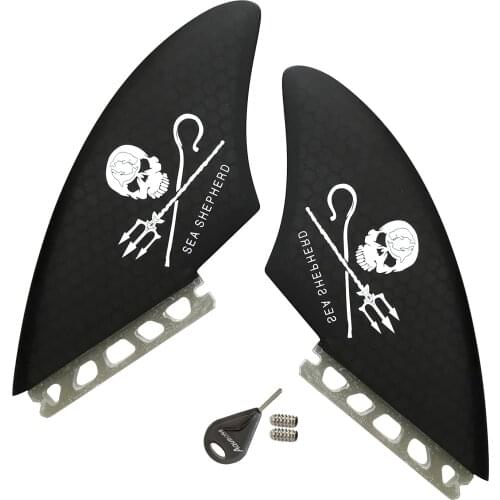 Dual Tab II G5 Tri Fin Set Surfboard Fins Fiberglass Fins for Surfing