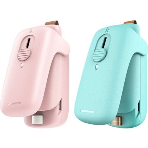 Portable Mini Heat Sealer Plastic Bag Storage Handy Sealing Machine for Food Snack Kitchen Gadget
