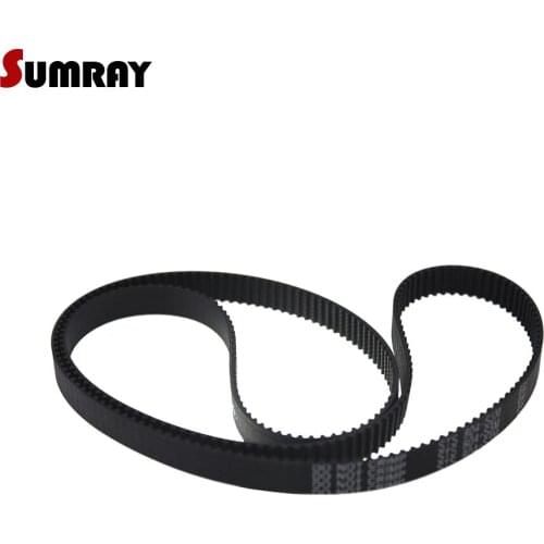SUMRAY S3M Timing Belt 3M-753/780/783/804/840/900/918/924/927/948/999mm Synchronous Belt 10/15mm width For Sewing Machine