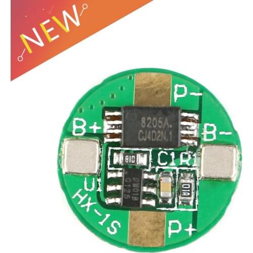 3.7V 18650 Protection Board 3.7V 1S 2.5A BMS PCM PCB Battery Protection Board For 3.7V Li-ion lithium Battery Cell Pack